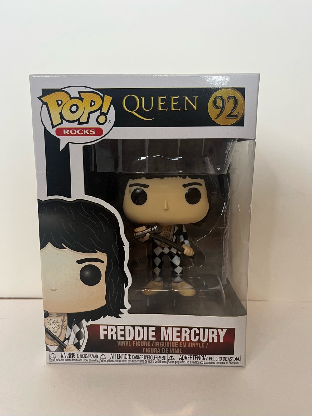 Funko Pop! Rocks Queen Freddie Mercury #92 Vinyl Figure (Vaulted)